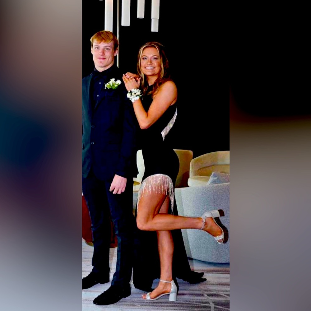 Prom dress and shoes